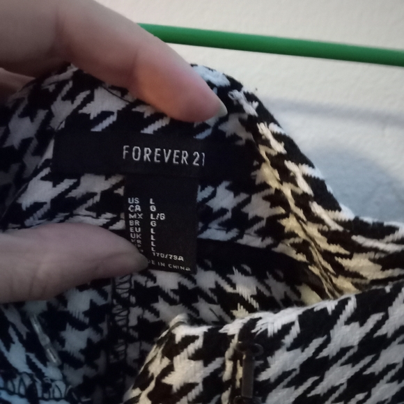 Large Houndstooth Pleated Dress Shorts business casual belt loops trouser Knit - Picture 5 of 13